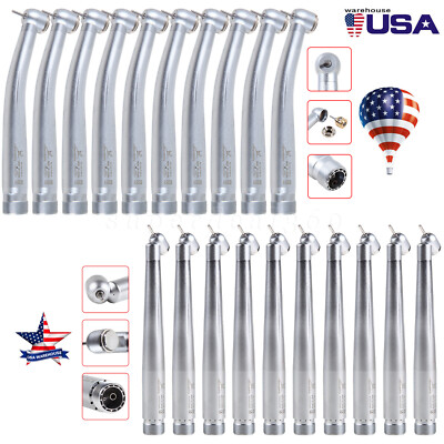 1/10PCS Dental 45° Degree /High Speed Turbine Handpiece 2/4H Fit NSK PANA-MAX SA