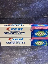 2 X Crest Pro-Health Sensitivity Whitening Toothpaste Scope Minty Fresh 6 Oz