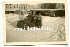 FOTO - Fahrzeug - kleiner PKW - 212.Inf.Division - WAPPEN - Wolchow / Leningrad