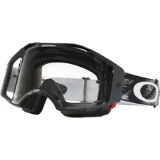 Oakley Airbrake MX Goggle 57-979 Jet Black Speed Frame Clear Lens Anti Fog