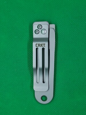 2セットCLETO CRKT 5510 Kiss Folding Knife 420j2 Bead Blast Combo Tanto Point