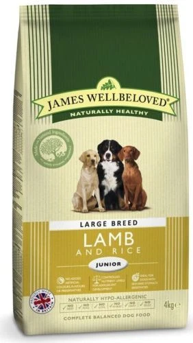 James wellbeloved senior lamb and rice 15kg cheap