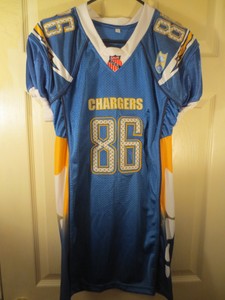 Details About Uah University Alabama Huntsville Chargers 86 Youth Football Jersey Size Large
