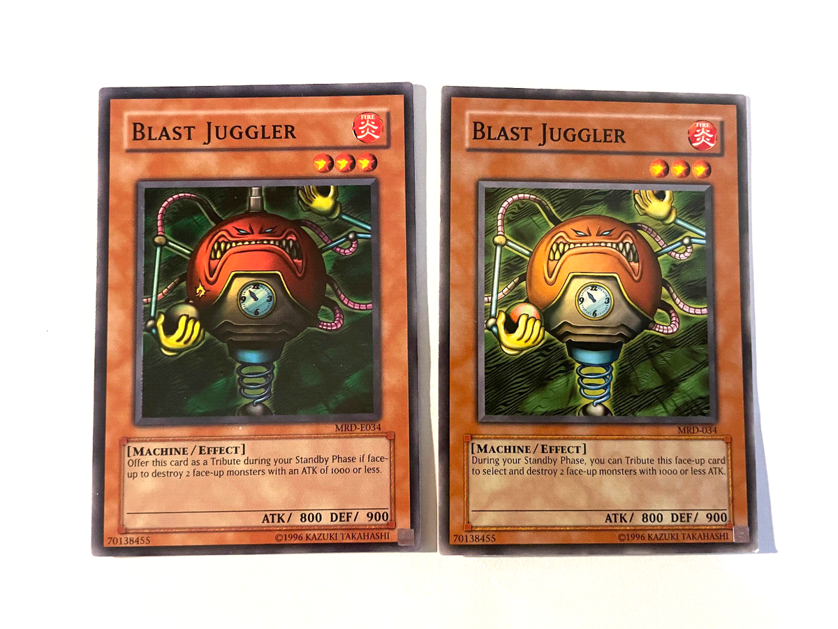 Blast Juggler - MRD-034 - Common - Unl. Edition - M/NM YuGiOh! X2