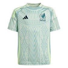 New adidas MEXICO 2024 - 2025 Away Game Jersey IP9748 Linen Green - Youth XL