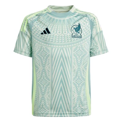 BABYL GAME JERSEY L アジアツアー版 New adidas MEXICO 2024 - 2025 Away Game Jersey IP9748 Linen Green