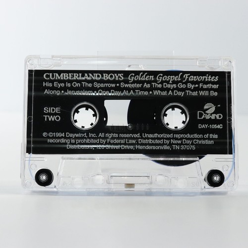 The Cumberland Boys Golden Gospel Favorites (Cassette Tape, 1994 Daywind) TESTED - Picture 4 of 6