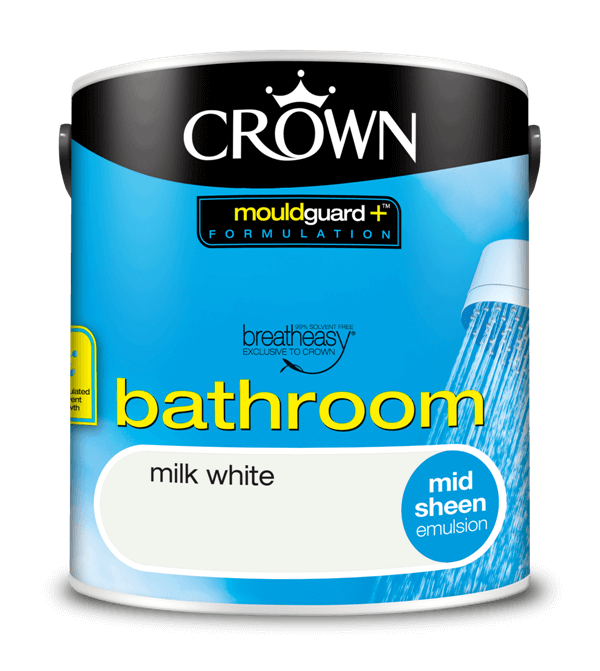 Crown Matt & Mid Sheen Kitchen & Bathroom All Colour 2.5litre paint eBay