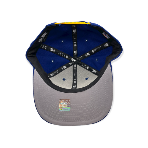 New Era Los Angeles Rams 9Fifty Retro Script Original Fit Adjustable Snapback - Picture 5 of 6