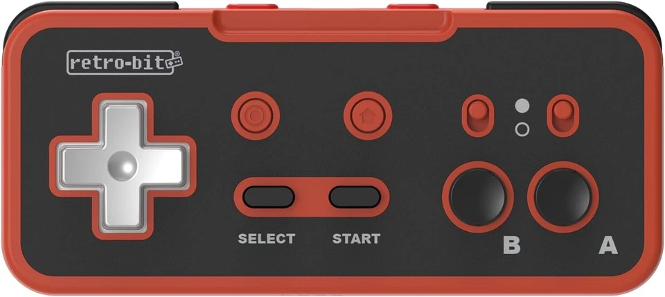 Retro-Bit Origin8 2.4 GHz Wireless Controller for Nintendo NES/Switch/PC -  Red - Image 4 of 4