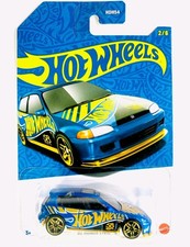 2025 Hot Wheels 58th Anniversary Blue Gold Chrome Pearl  92 Honda Civic EG