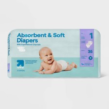 Disposable Diapers - Size 1 - 35ct - up up