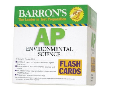 Barron's AP Environmental Science Flash - Cards, by Thorpe M.S. Gary