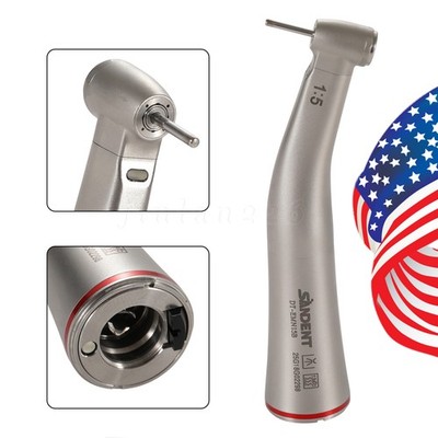 SANDENT Electric Dental Handpiece Mini Head 1:5 Contra Angle LED NSK Style
