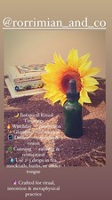 Witchfire/Tincture, botanical extracts for ritual use (1oz Amber glass droppers)