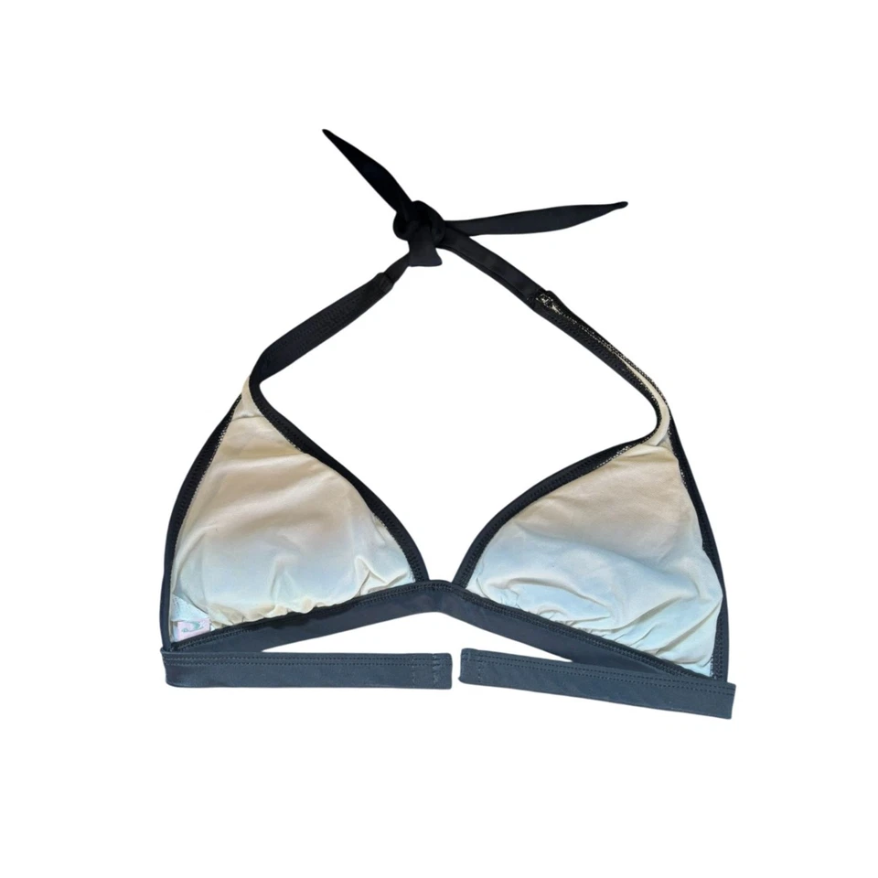 O’Neill Y2K Halter Corbata Acolchada Bikini Top Talla Grande Traje de Baño Retro Años 2000 Floral Foto 2 de 4