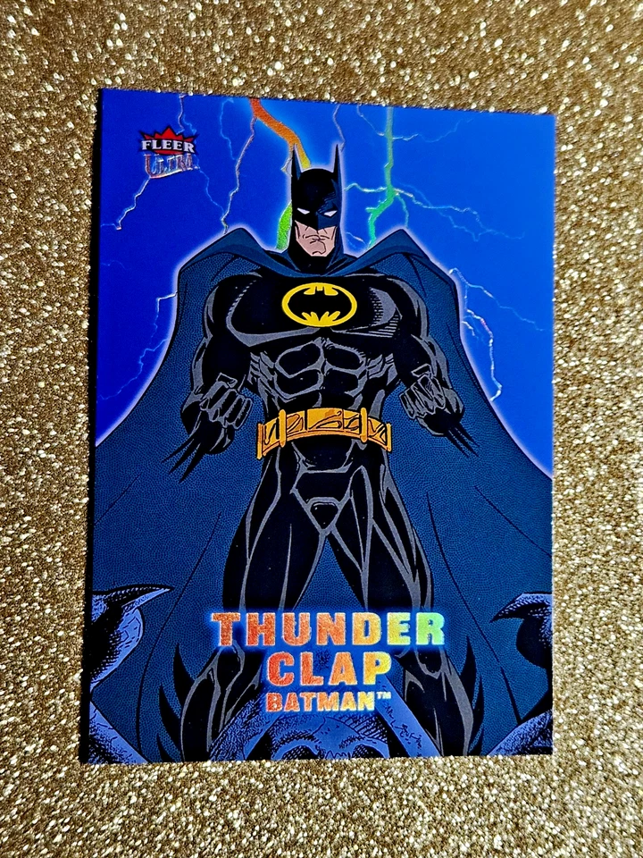 2025 Upper Deck DC Comics Fleer Metal Thunder Clap Batman CDD Exclusive #11 💥💥 - Image 3 of 4