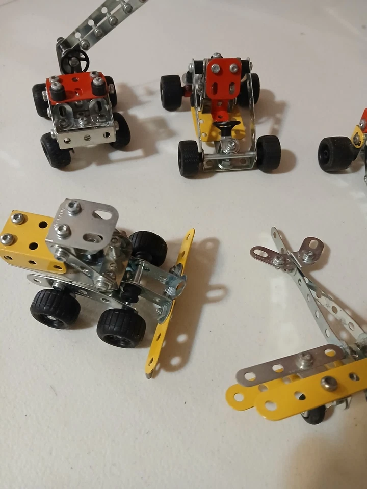 Meccano,Steel Tec Mix lote de juguetes y piezas Steel Works Foto 4 de 4