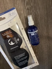 Earth Therapeutics Lavender Valerian Pillow Mist & Contoured Sleep Mask Set New