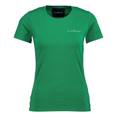 John Richmond Damen T-Shirt , John Richmond Damen Rundhals T- Shirts, Grün