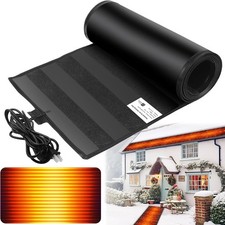 Heated Snow Melting Mats Outdoor,Anti-Slip Outdoor Winter Heated Mat for Walkway