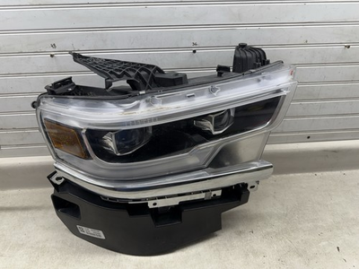 #ad #ad 2019 2020 2021 2022 2023 DODGE RAM 1500 PROJECTOR LED CHROME RH HEADLIGHT OEM $500.00
