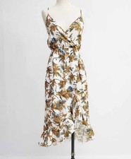 Surplus Wrap Women Size S Floral MIDI Camisole Ruffle Tulip