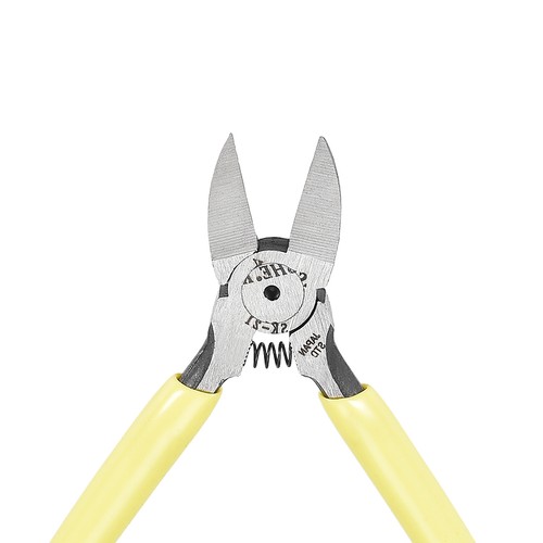 Diagonal Schneidezange Draht Schneider Seite Schneiden Gelb Silber 5 Zoll - Bild 3 von 3