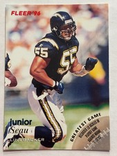 1996 Fleer #122 Junior Seau San Diego Chargers