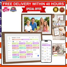 10.1 Inch HD Touchscreen Digital Calendar  Chore Chart - Perfect Family Planner