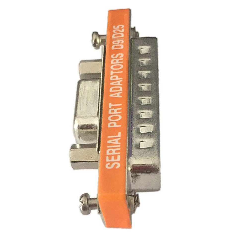 DB9 Female to DB25 Male  Serial Port Cable Adapter Gender Changer M7J15300 - Image 2 of 4