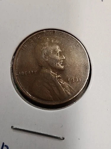 1931, 1932-D, 1933 Lincoln Wheat Cent Pennies  Fine To V.F Condition