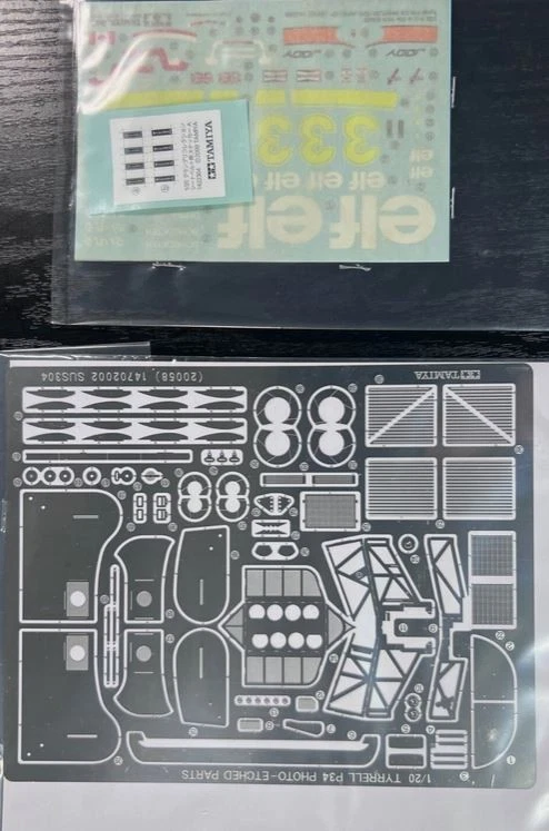 TYRRELL P34 SIX WHEELER GP JAPAN 1976  scala 1/20  kit di montaggio Tamiya 20058 - Immagine 2 di 2