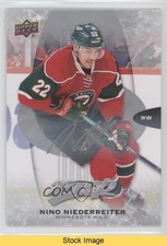 2016-17 Upper Deck MVP Silver Script Nino Niederreiter #118 READ x9t