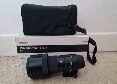 Sigma 150-600mm f/5-6.3 DG OS HSM Contemporary Lens Canon EF | eBay UK