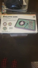 Real Wood Games Table Top Roulette Game  New In Box