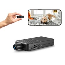 Mini C mara Esp a 4K HD con Detecci n De Movimiento y Visi n Nocturna Para Hogar