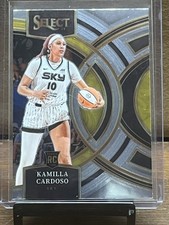 2024 Panini Select WNBA Kamilla Cardoso Rookie Premier Card-#195 Chicago Sky