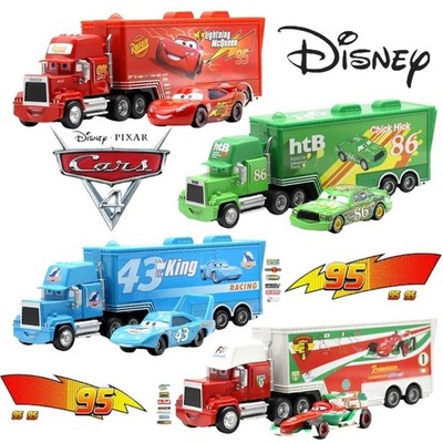Disney Pixar Cars 86 Chick Hicks Mack Truck 1:55 Diecast Toys Car Loose Toys USA