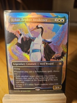 Magic The Gathering-100 Card Commander Deck Kykar Zephyr Awakener token deck
