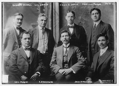 Photo:Washington DC Eliseo Arredondo staff diplomats 1910s group portrait