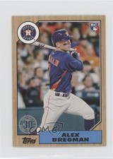 2017 Topps Mini 1987 Design Alex Bregman #87-33 0h1