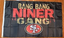 San Francisco 49ers 3X5 Flag  Banner 3 x 5 Feet Fan Gift Decor Bang Niner Gang