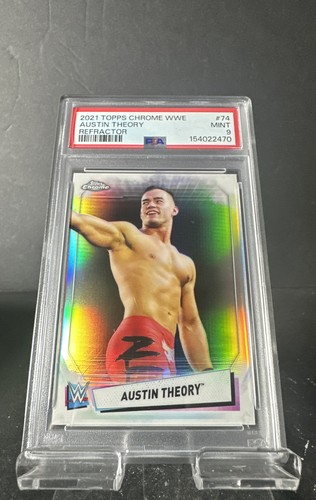 Austin Theory [Refractor] #74 card