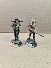 2 Chas Charles Stadden Metal Figures Bren Gunner & Private 24th Regiment Used