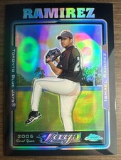 2005 Topps Chrome Update & Highlights Black Refractor Ismael Ramirez #’d 74/250
