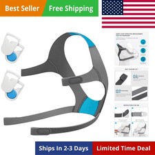 Headgear for AirFit F20 /AirTouch F20,1 Pack Replacement F20 Headgear with 2 ...
