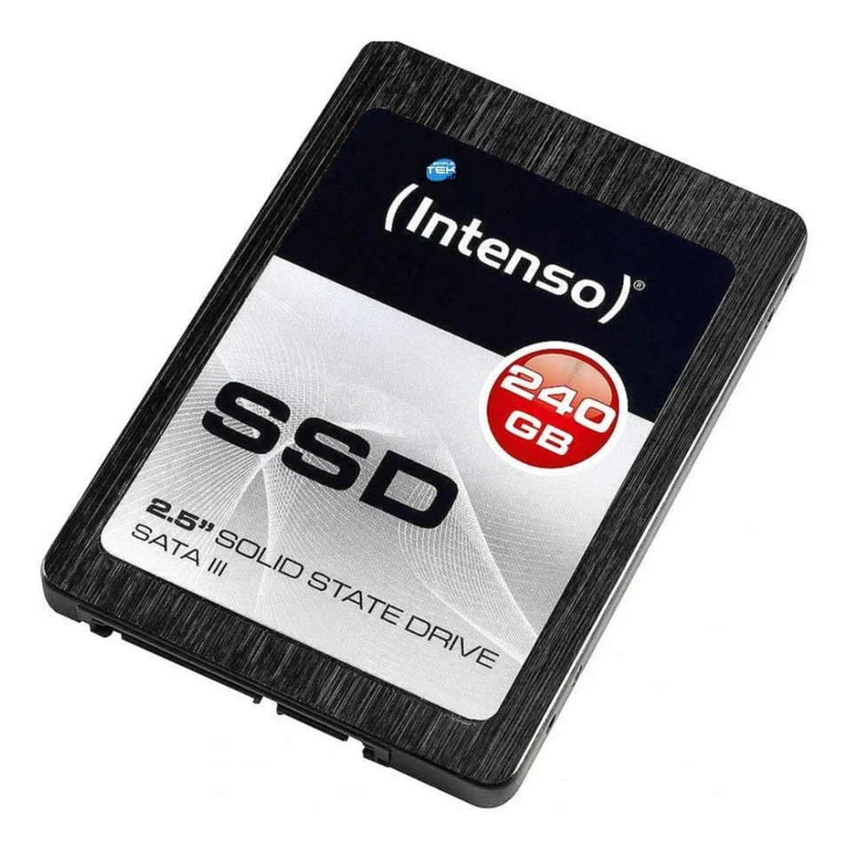 Intenso SSD SATA 3 2,5 " 128gb Bremsscheibe Wurde Massiv Computer Noteboo Holt - Bild 2 von 4