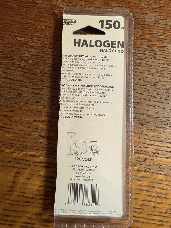 Feit Electric Lamp Bulb 150watt 120 Volts Only One Open Package - Image 3 of 3