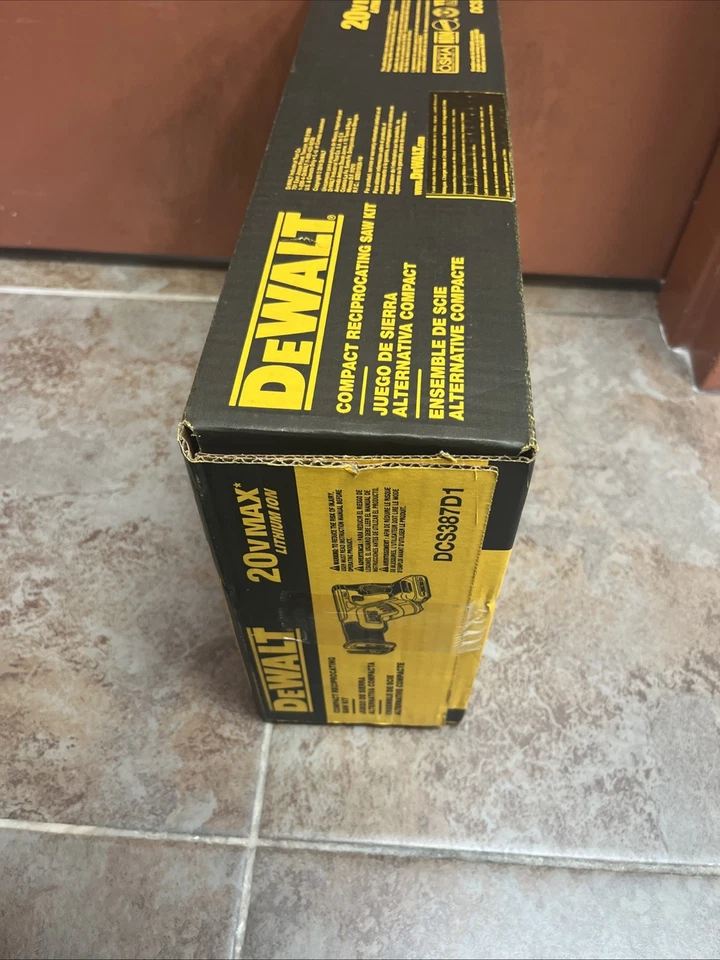 DEWALT DCS387D1  20-volt Variable Speed Cordless Reciprocating Saw - Image 4 of 4